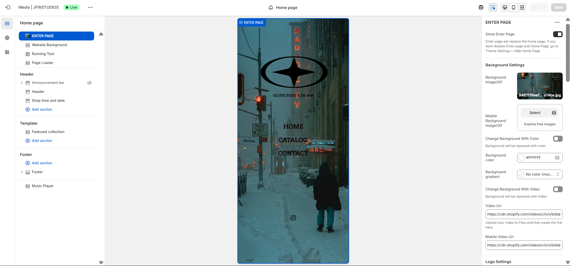 Media Theme